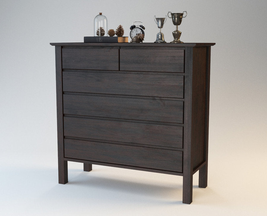 FLORANCE Schubladen Massivholz Kommode