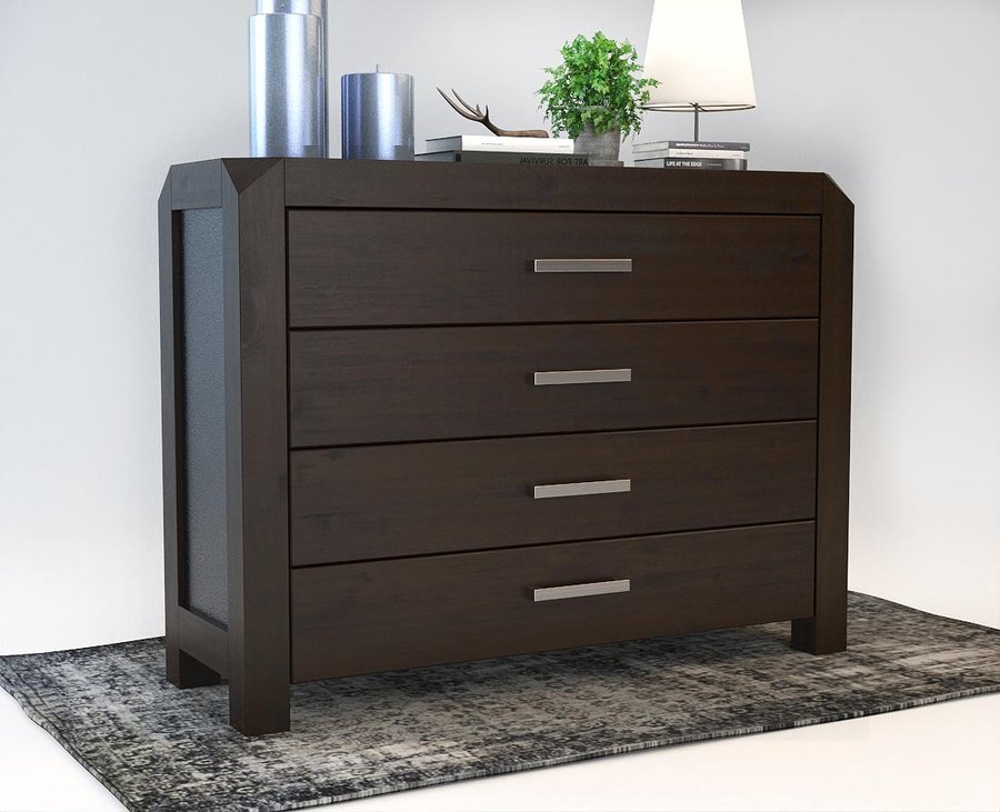 MODENA Schubladen Massivholz Kommode