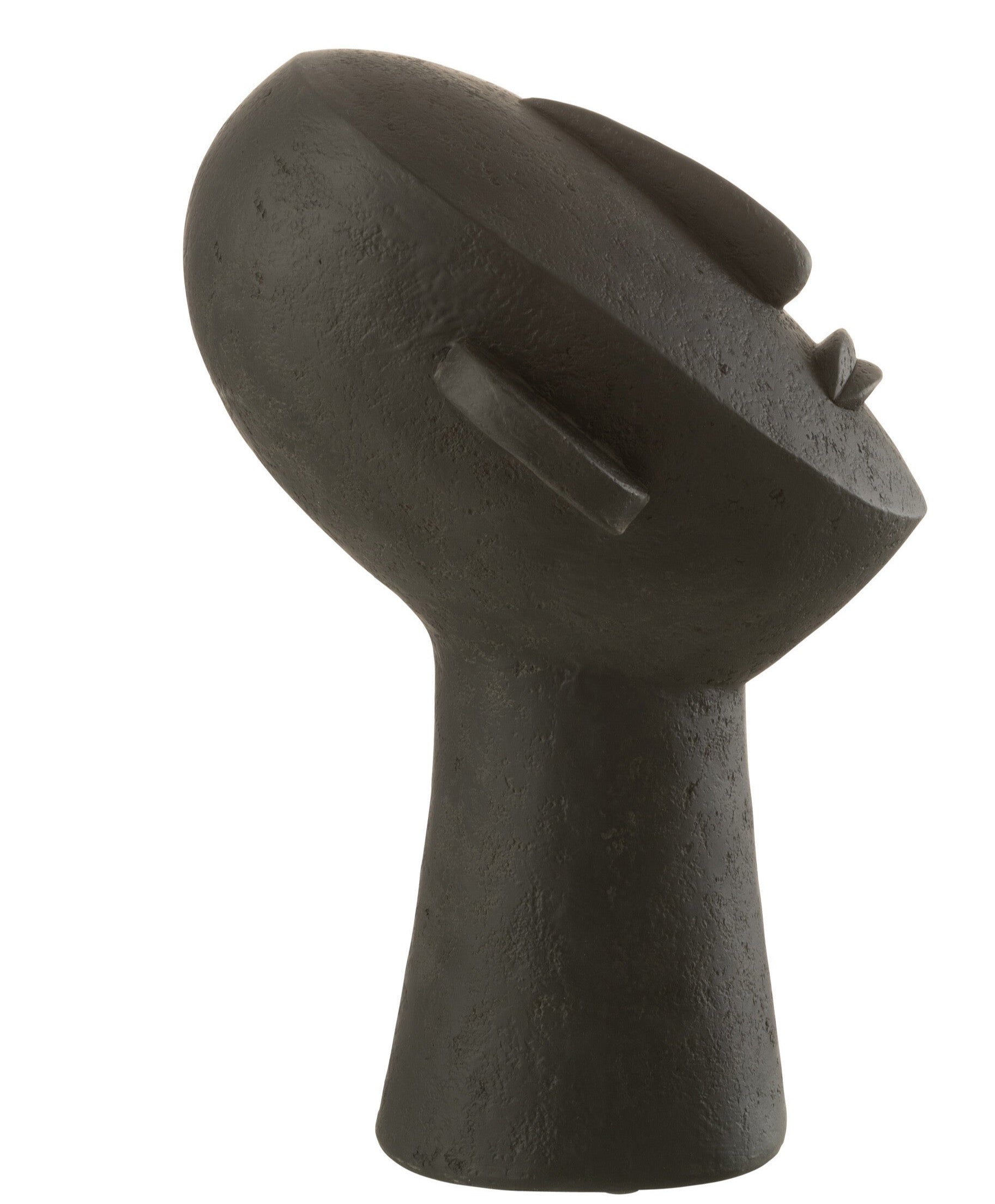 Mystisches Gesicht Abstrakte Skulptur in Schwarz Face