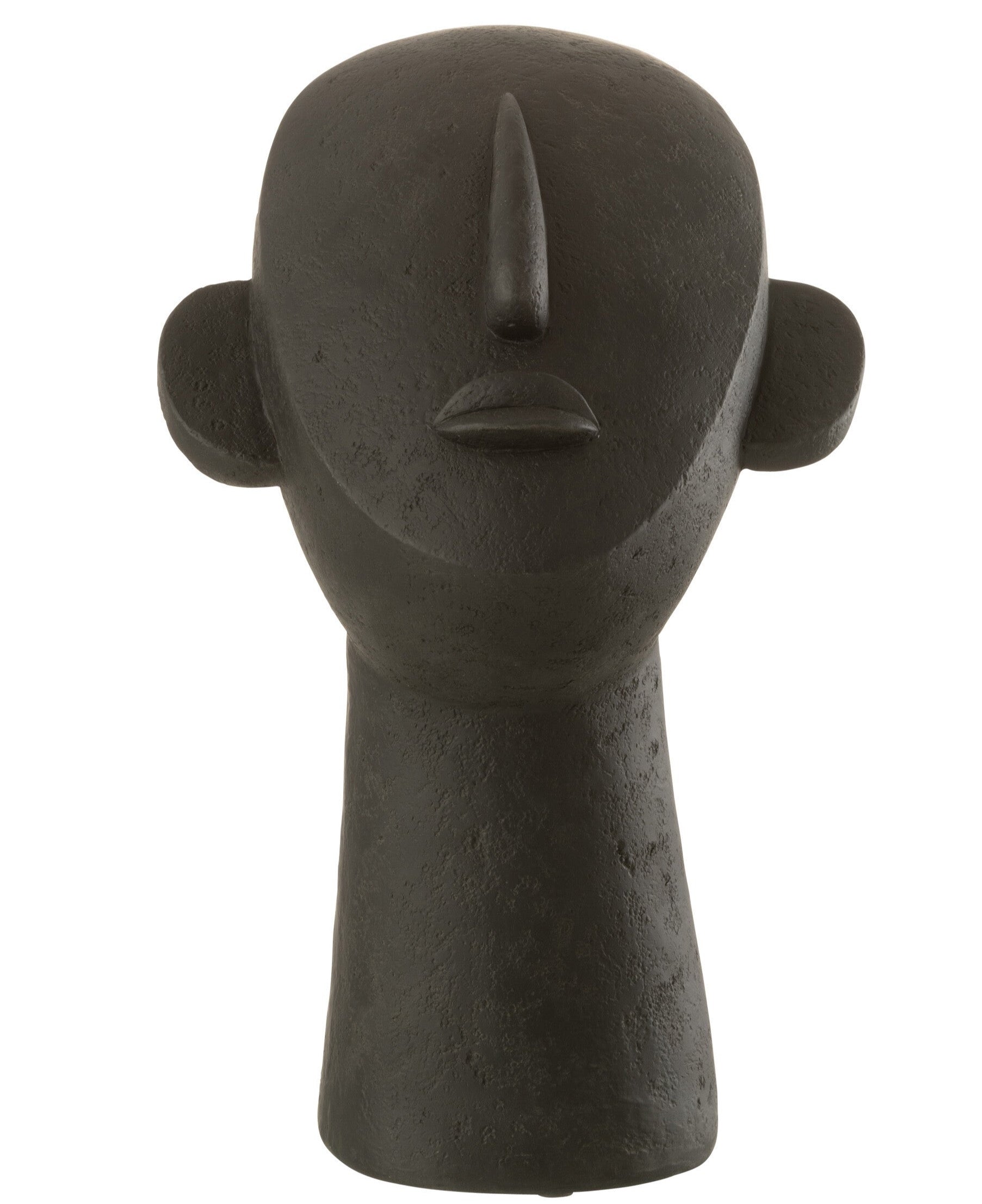 Mystisches Gesicht Abstrakte Skulptur in Schwarz Face