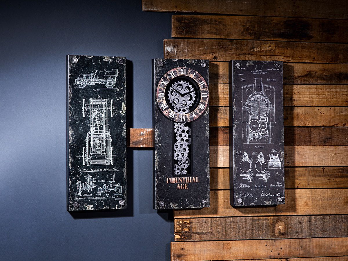 Die Zukunft trifft auf die Vergangenheit: Das Gilde Steampunk 3tlg. Set mit beweglichen Zahnrädern