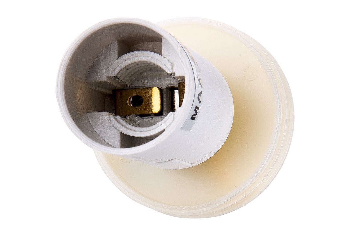 Gilde Lampe Mund Porzellan weiß Street Art