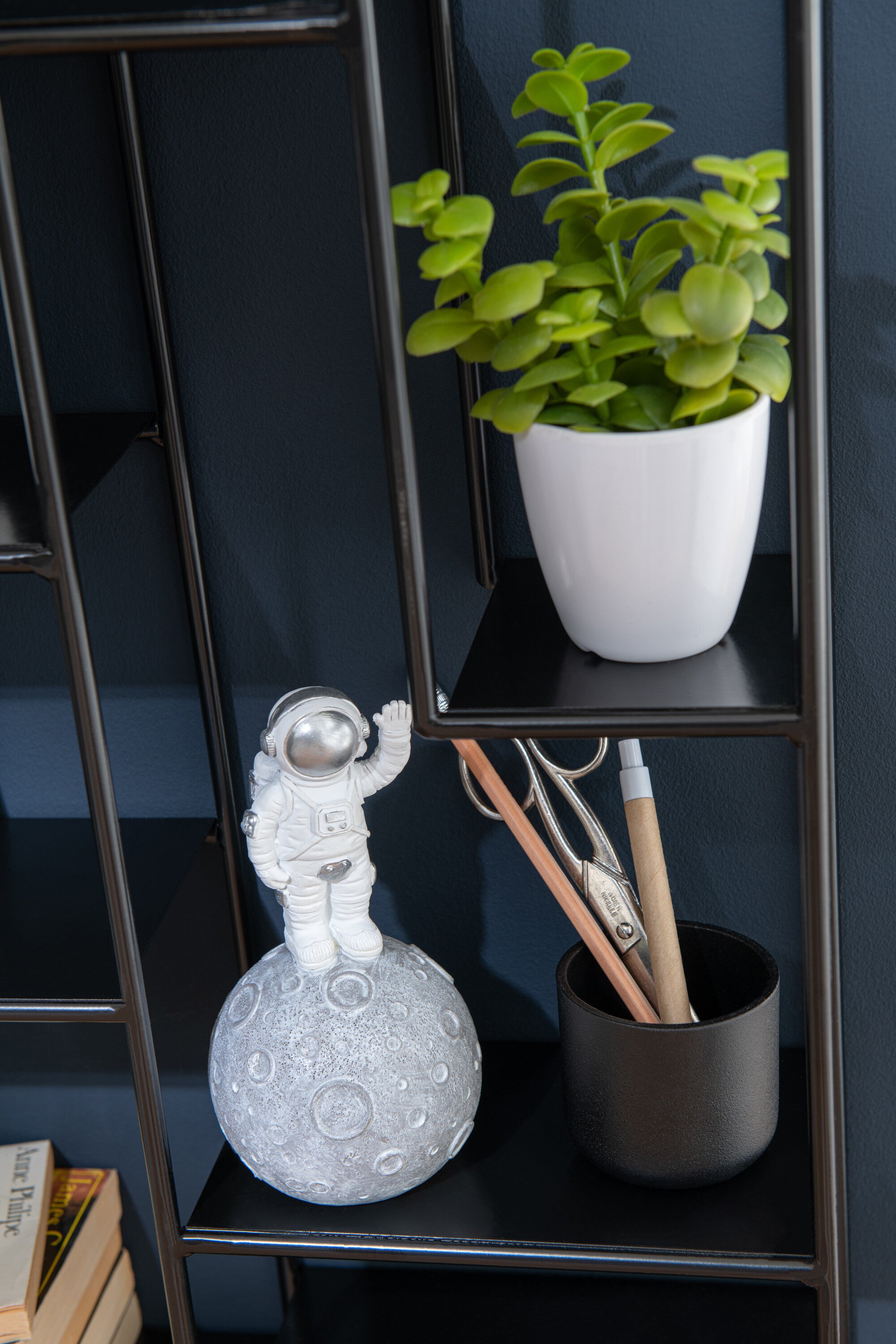 3er Set Astronaut Figuren Spardose Höhe 18cm