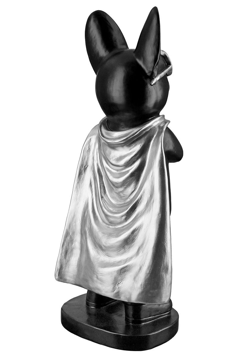 Poly Hund Hero Dog stehend schwarz Höhe 32.5cm