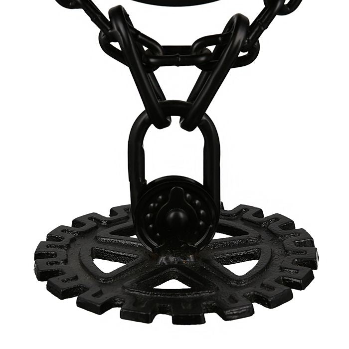 Uhr doppelseitige Tischuhr Chain Höhe 33cm