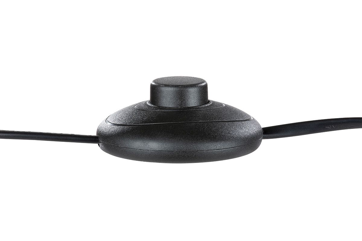 Holz Lampe Dual braunes Naturholz, Standfuß in schwarz Höhe 151cm Exclusive Design Handmade