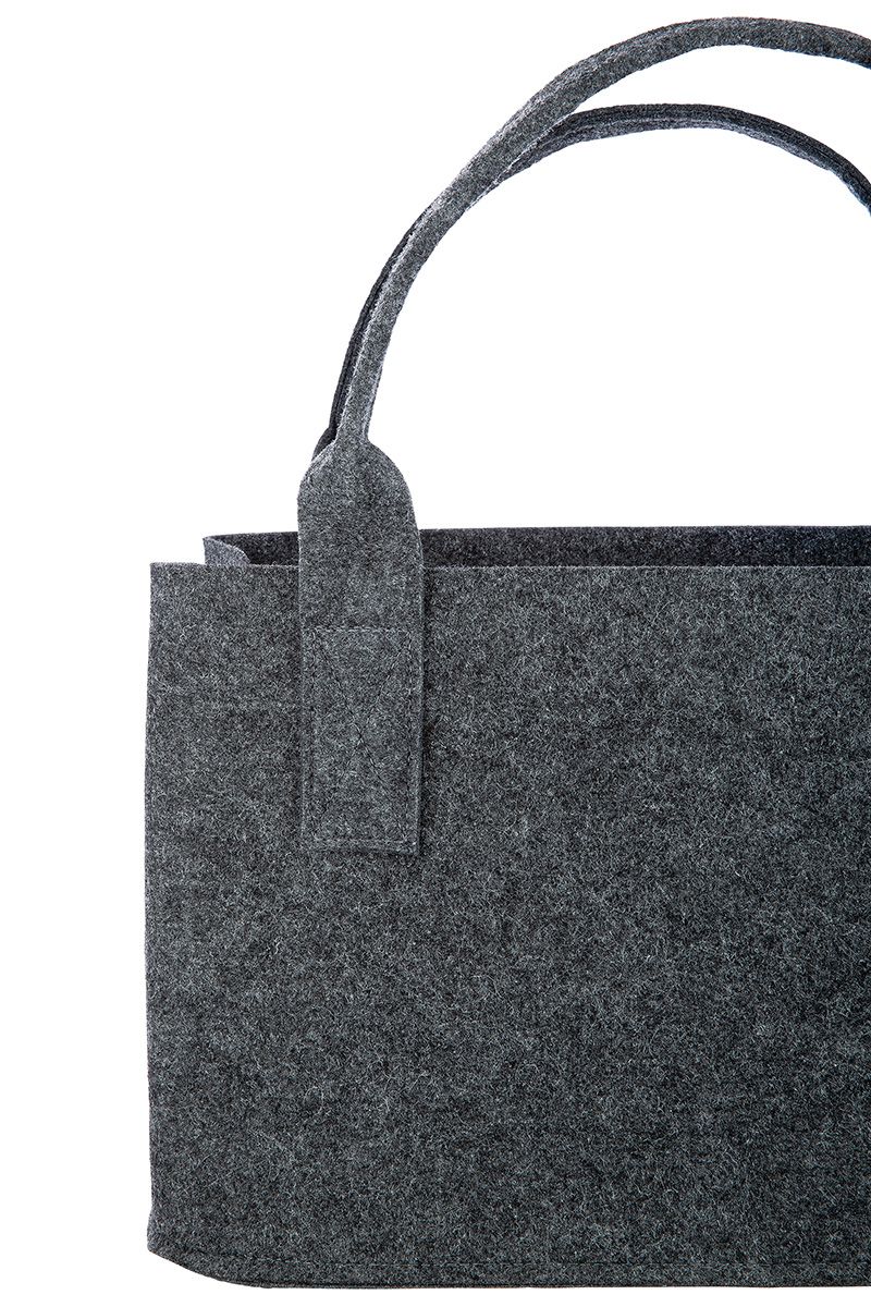 Environmentally friendly felt bag in a set of 2 – Glück Auf Shopper Ruhrpott