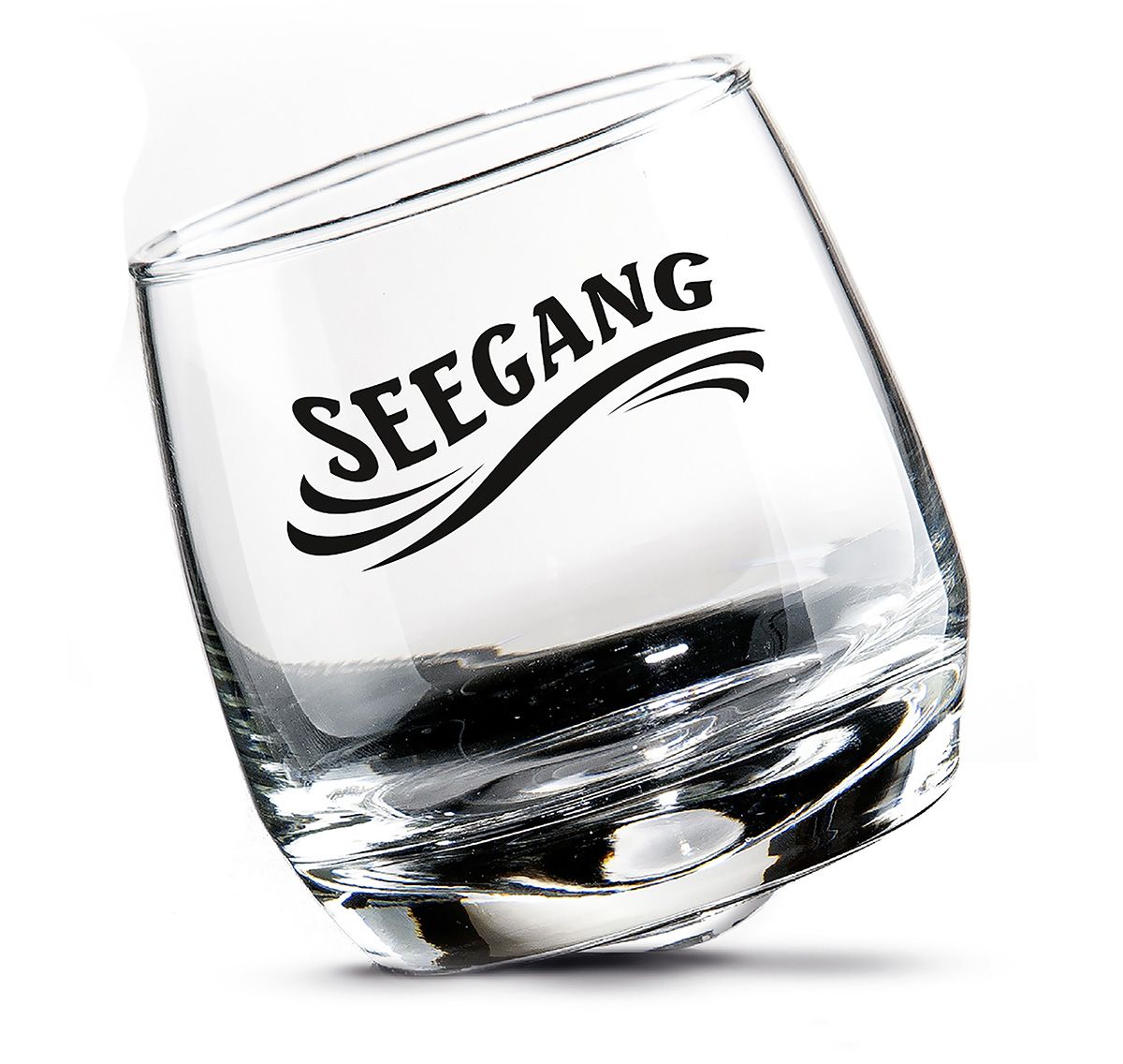 2er Set Wackelglas "Seegang" - Maritimes Meerfeeling zum Verschenken oder selbst genießen