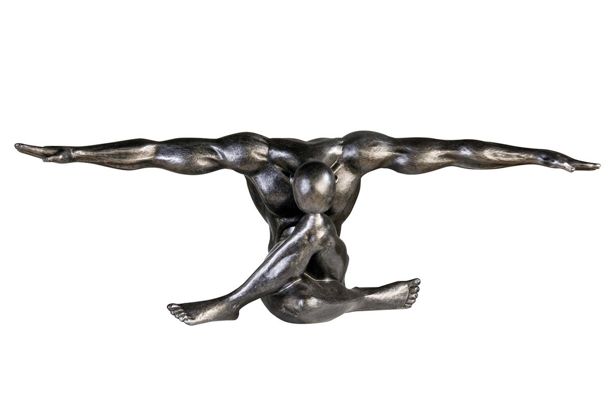 3D Figur Cliffhanger antik Breite 60cm