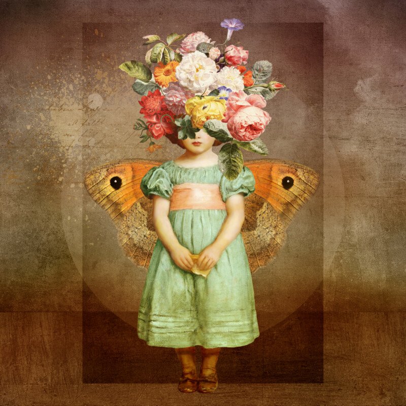 Flüstern der Vergangenheit: Ein einzigartiges und zeitloses Gemälde in limitierter Auflage für Kunstliebhaber und Sammler