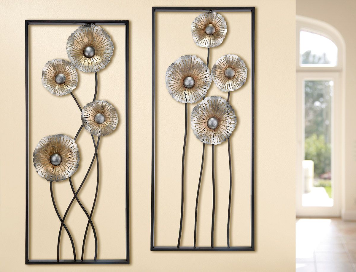 2-piece exclusive metal wall relief The MOXXO