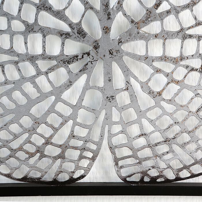 Wanddekoration Leaf aus Metall - elegante Ergänzung für Ihre Wand
