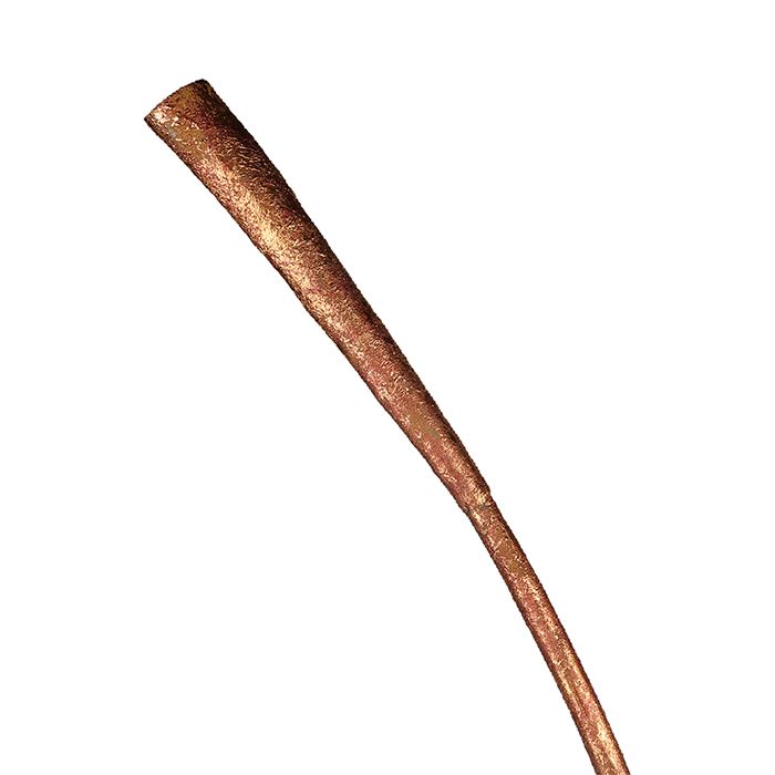 2er Set Dekokirsche aus Metall silberfarben Antikfinsh Outdoor geeignet Höhe 100cm