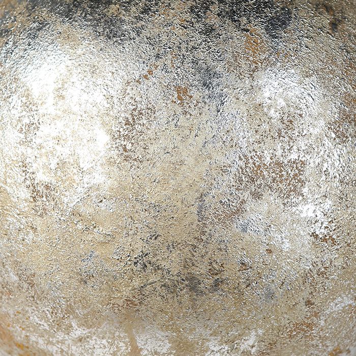 2er Set Dekokirsche aus Metall silberfarben Antikfinsh Outdoor geeignet Höhe 100cm