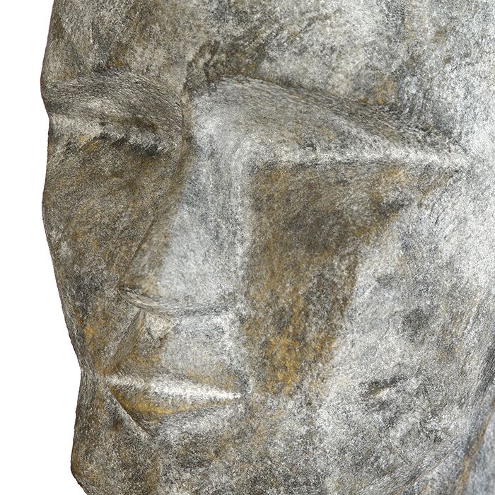 Pflanzgefäß Outdoor Head Betonoptik mit Oberflächenstruktur Höhe 71cm