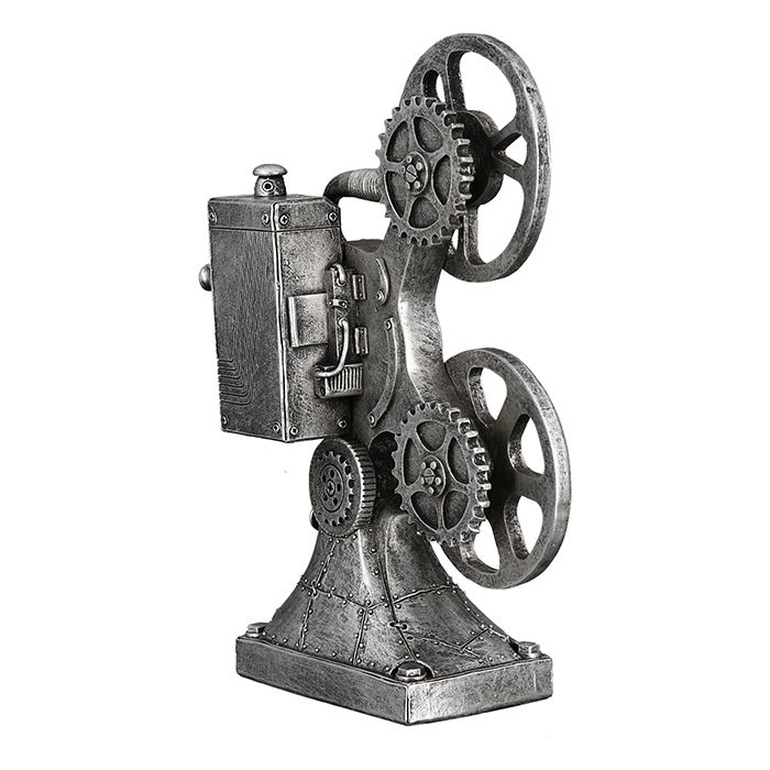 Skulptur Steampunk Camera aus Poly Höhe 23cm