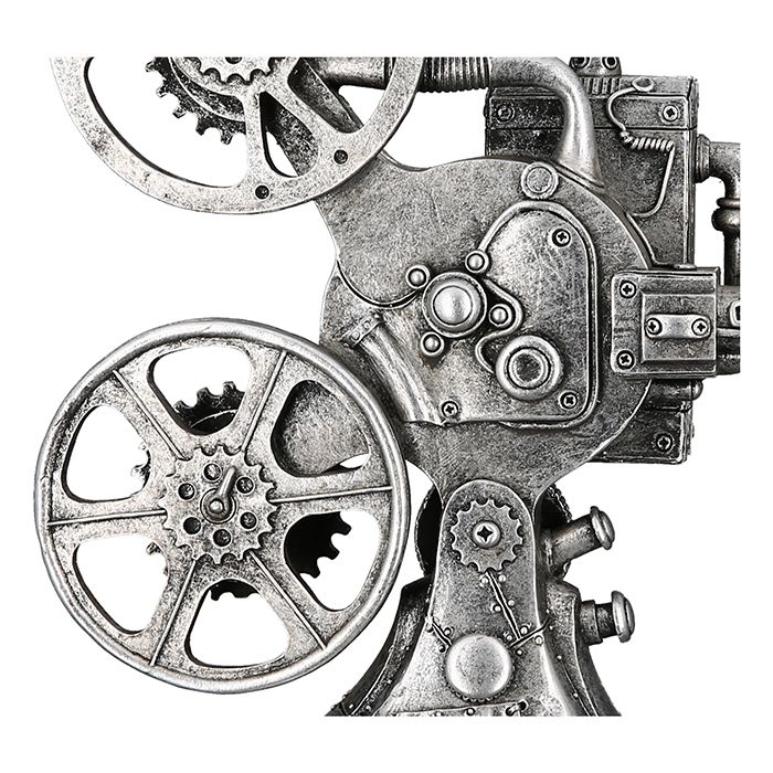 Skulptur Steampunk Camera aus Poly Höhe 23cm