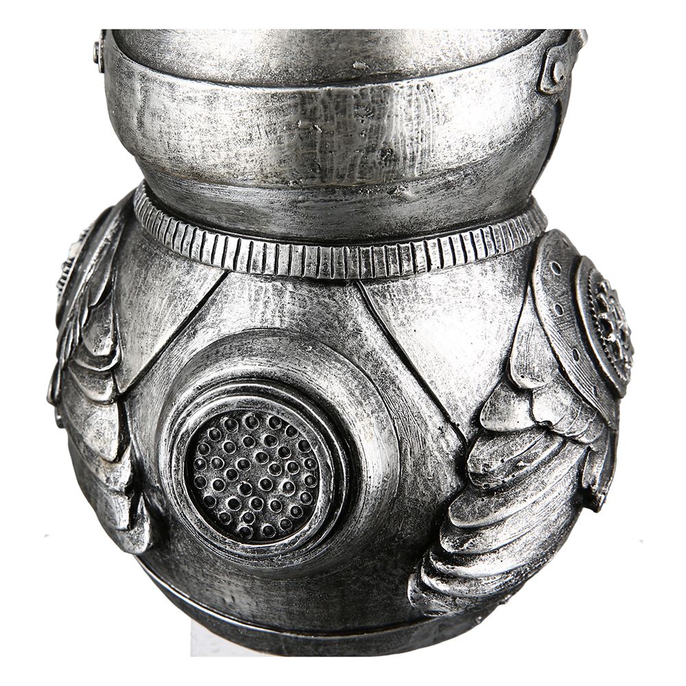 2er Set Poly Skulptur Steampunk Owl die Eule Höhe 23cm