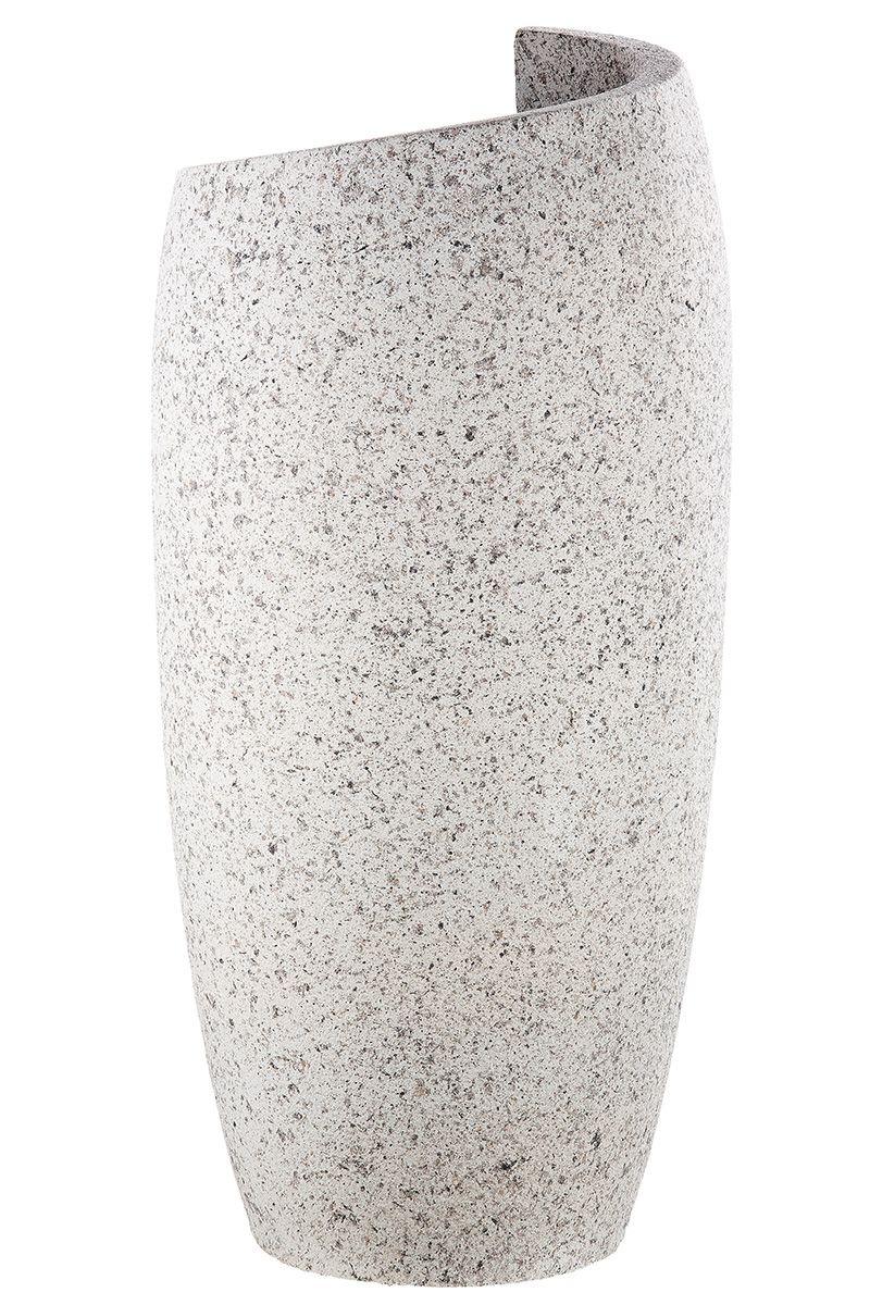 Pflanzgefäß Outdoor Vision grau Betonoptik Topf Höhe 91cm