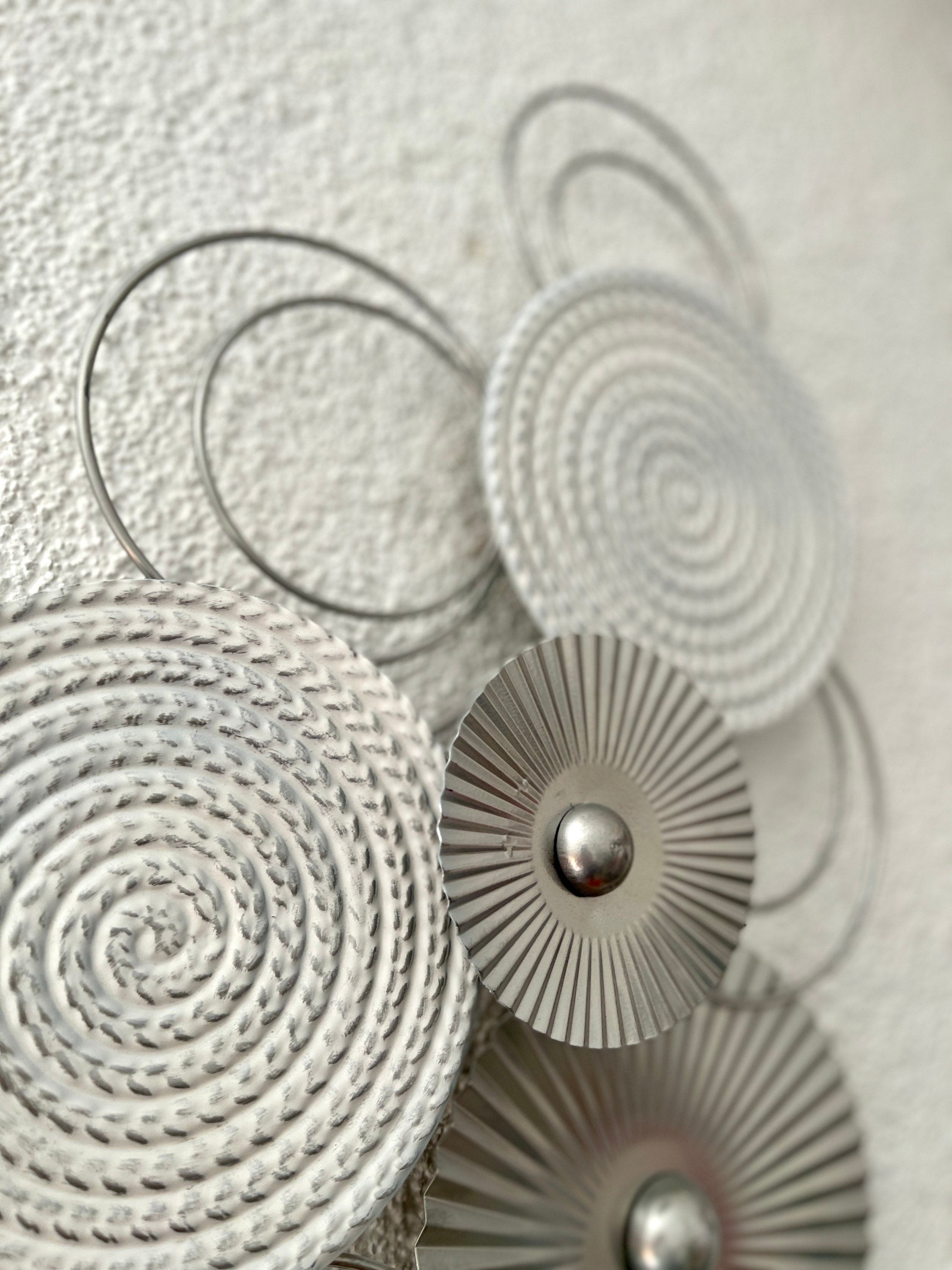 3D Wanddeko Sixo Wandschmuck Kreise 83x38 cm >> B Ware <<