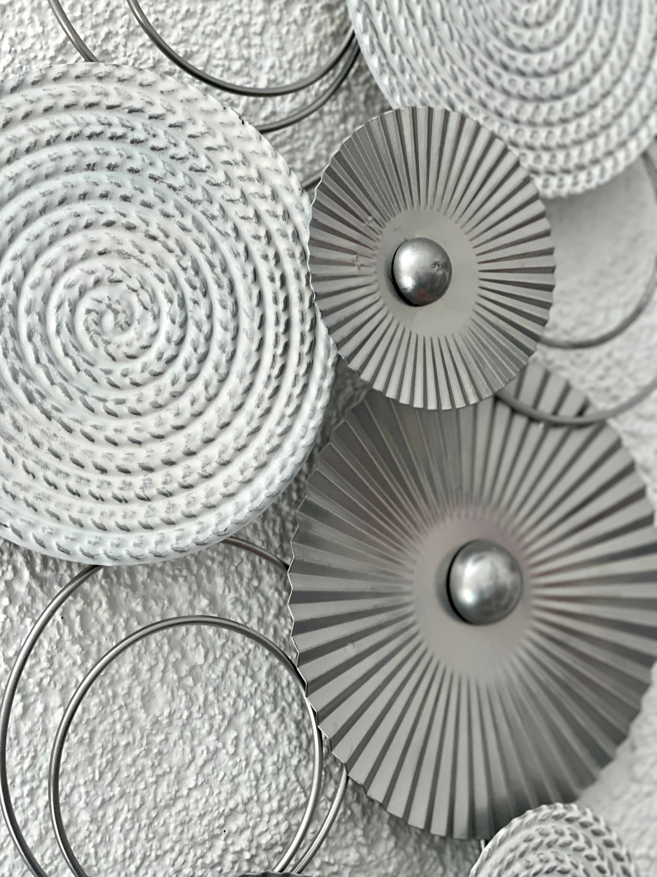 3D Wanddeko Sixo Wandschmuck Kreise 83x38 cm >> B Ware <<