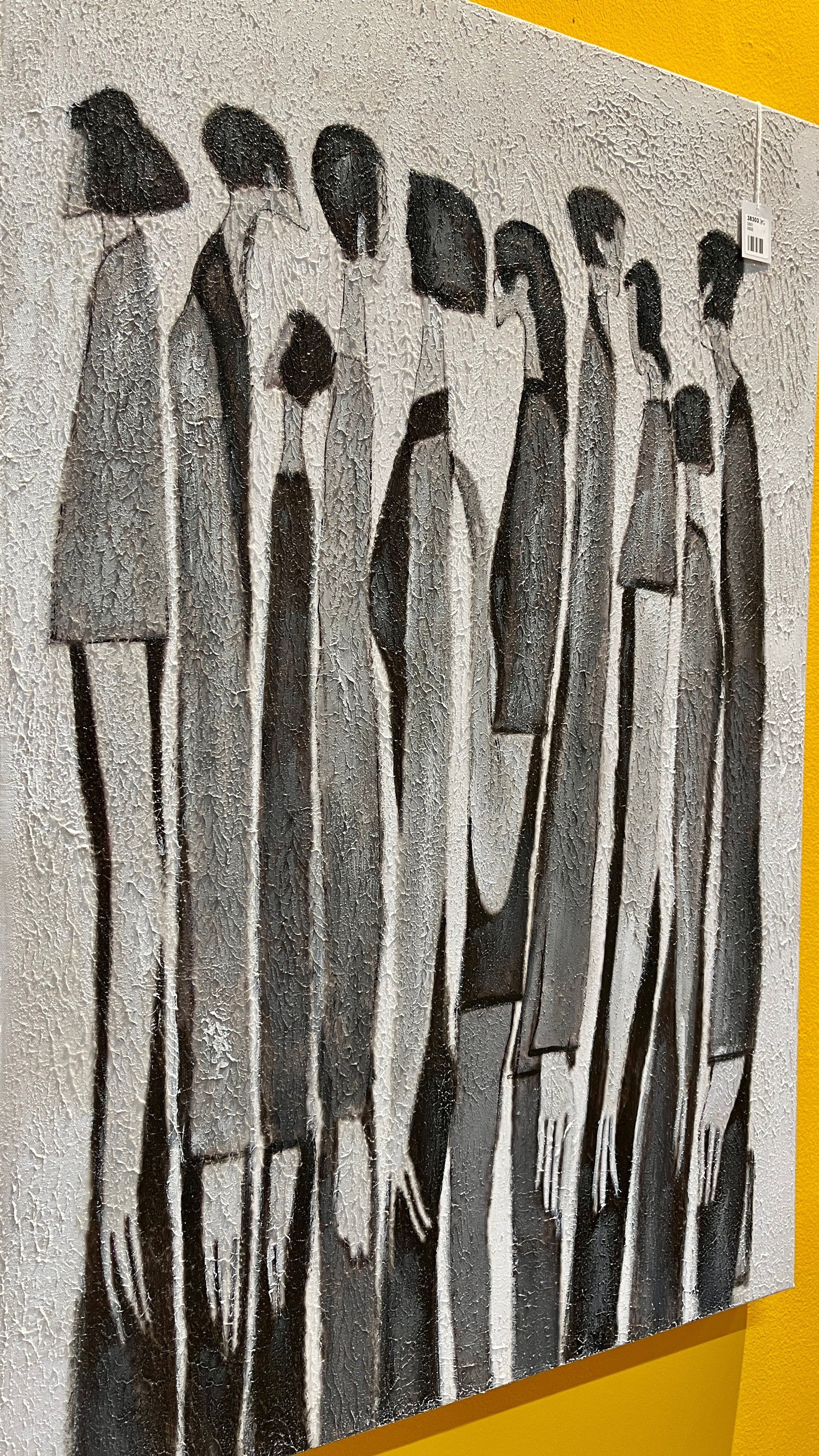 Bild Gemälde Melancholia handgemalt auf Leinwand