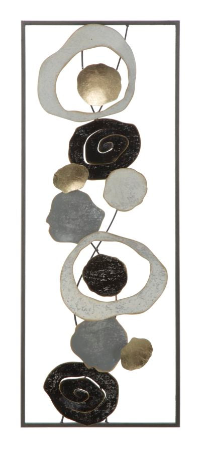 Wandpanel Dixy Metall 3D Wanddeko modernes Design 74cm