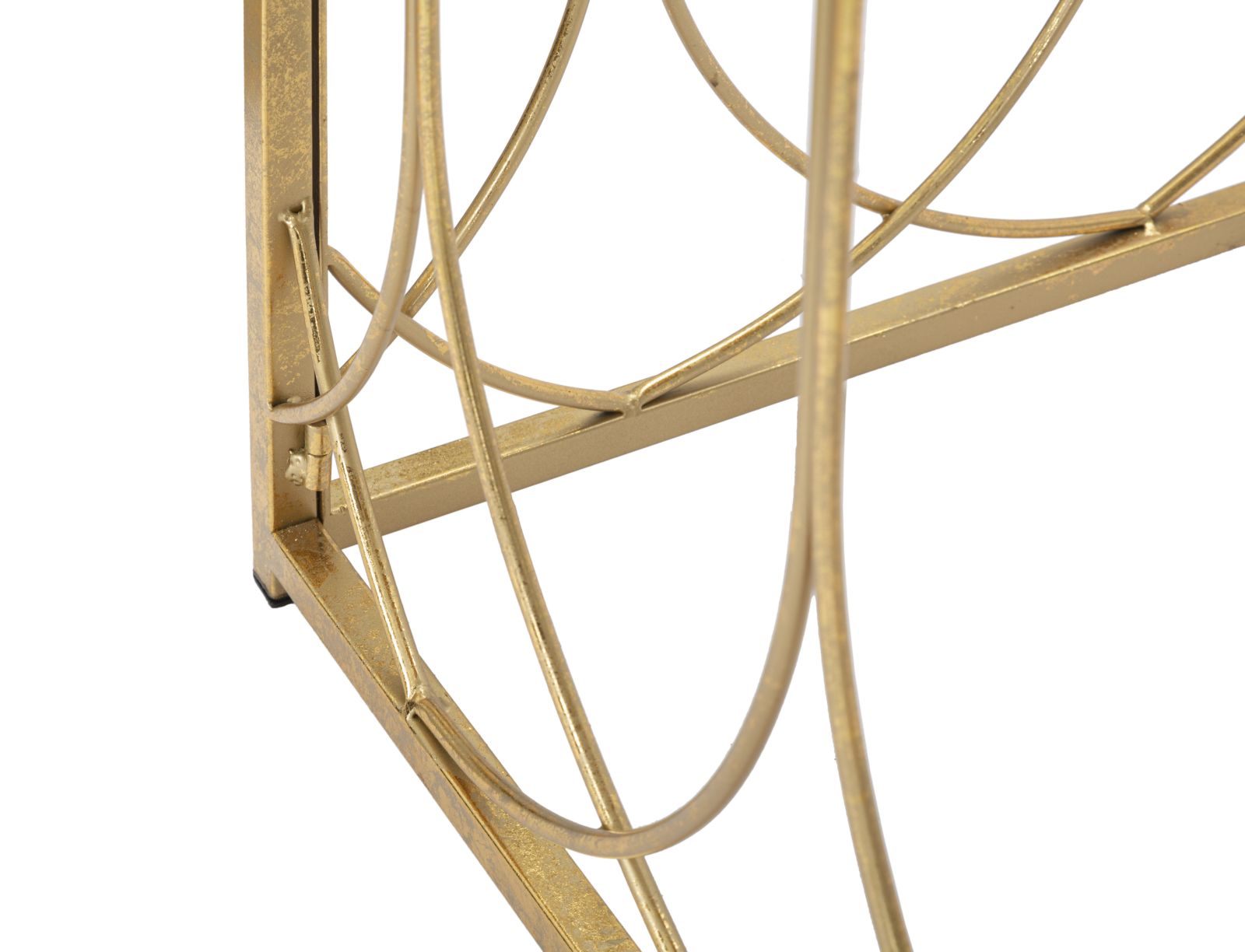 Konsole Aramea Ornament Design Gold Metall Glas Elegant