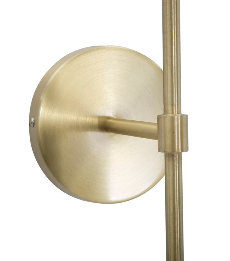 Glamy Wandlampe 2-flammig 55 cm – Elegante Wandleuchte in Gold mit Glaskugeln
