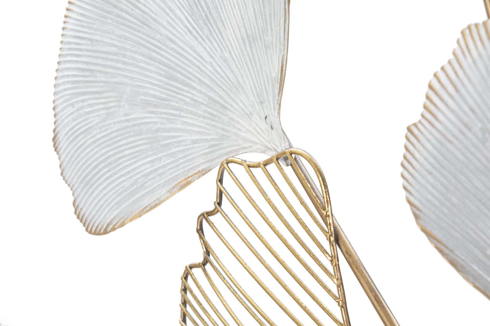 Wanddekoration Metall Ginkgo Design Ory