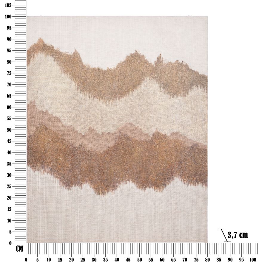 Wall picture Browny Nature Boho Chic 80x100cm natural colors