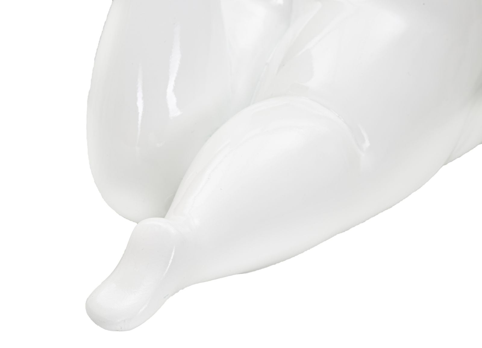 Dekofigur Donnina Yoga Relax Weiss Resina Glam Stil