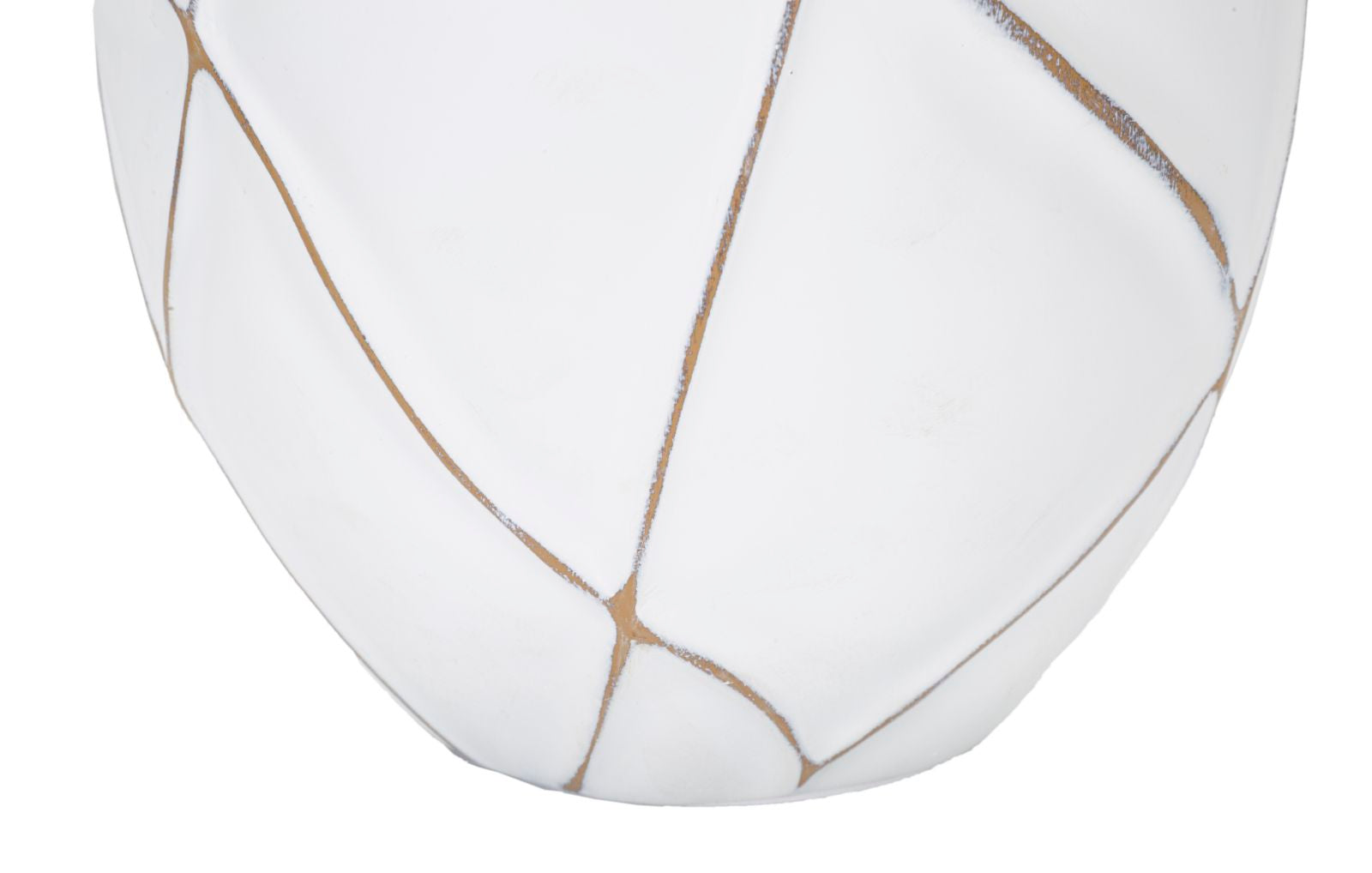 Tischlampe Lines Boho Chic Weiss Beige Resina Stoff Leuchte