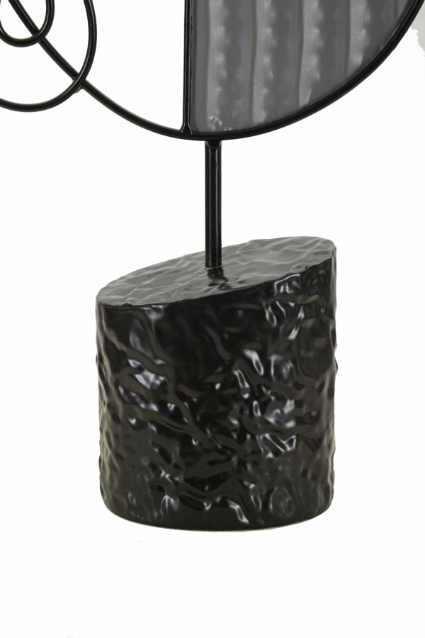 Skulptur Picassy 49 cm aus Metall und MDF – Moderne Dekoration