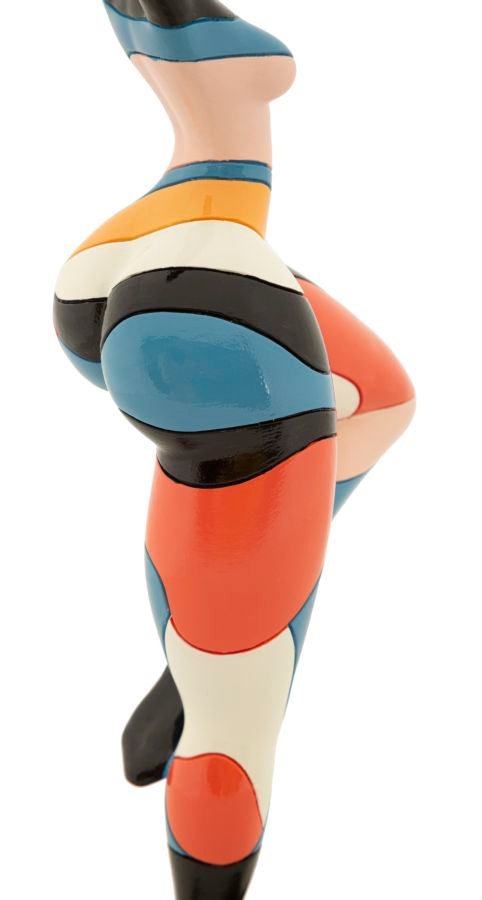 Dekofigur Tänzerin Rubina modern mehrfarbig 38,5 cm