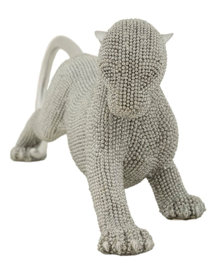 Panther Dekofigur Silvera Glam 32 cm