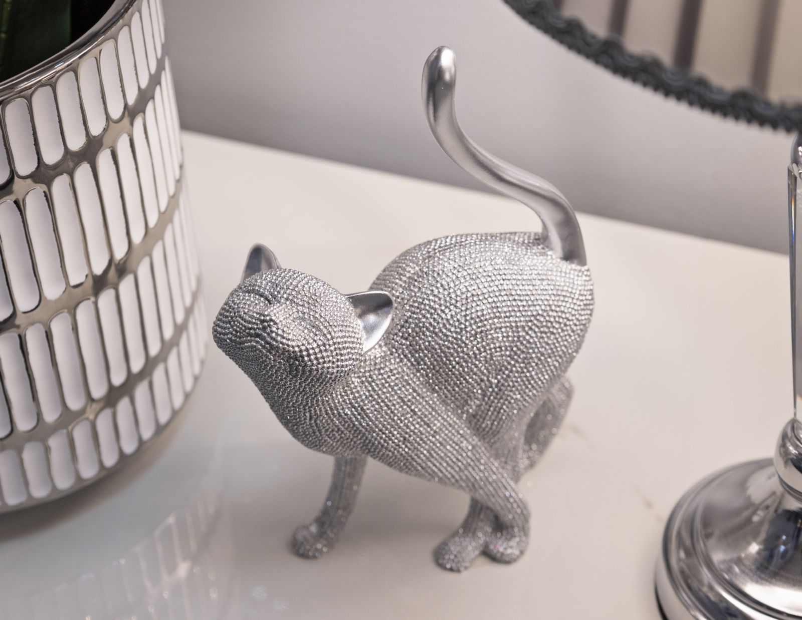 Dekofigur Katze Gatto Sparky 26 cm