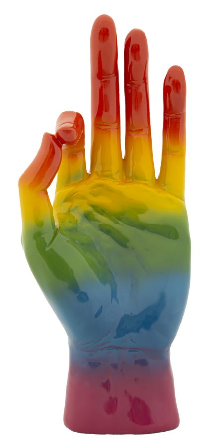 Mano Rainbow Dekohand 16x10,5x36 cm