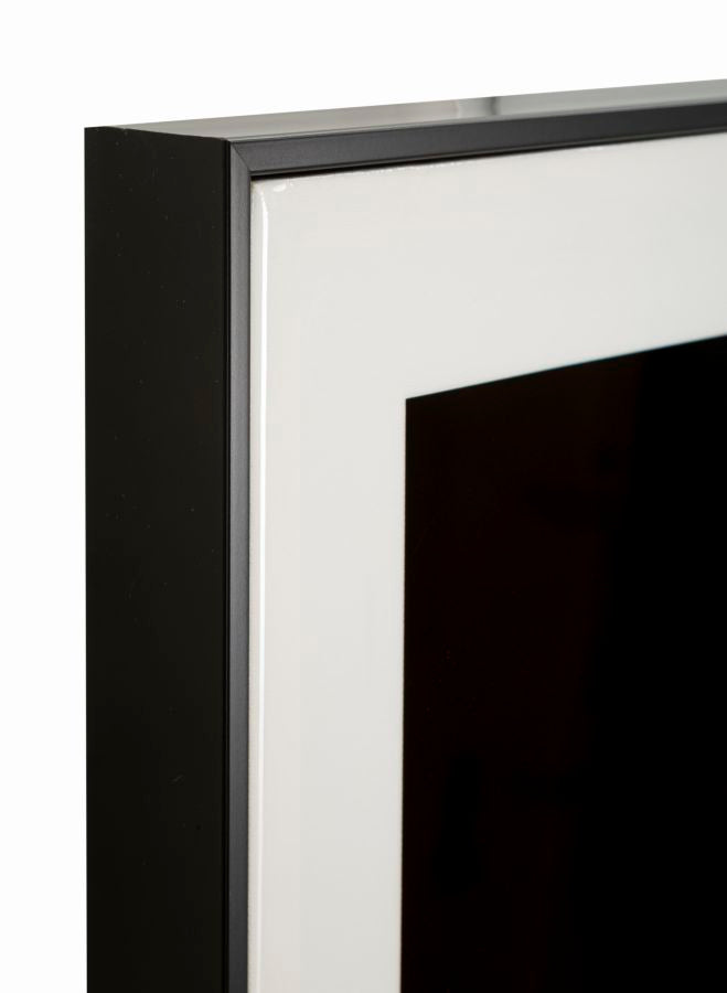 Wall picture Diamond Jaguar lacquer look with frame 82x82cm