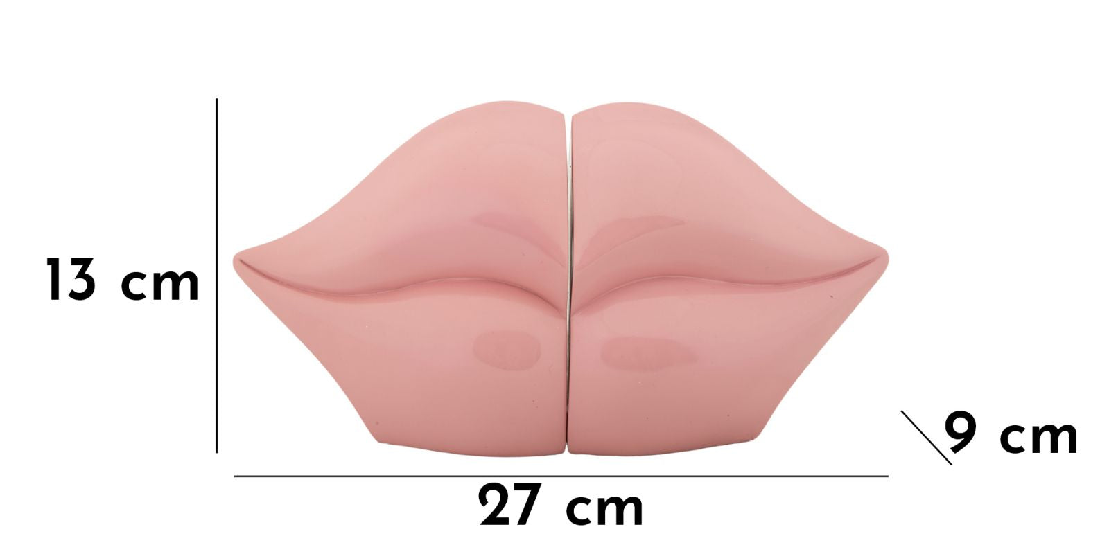 Buchstütze Lippen Bocca Glam