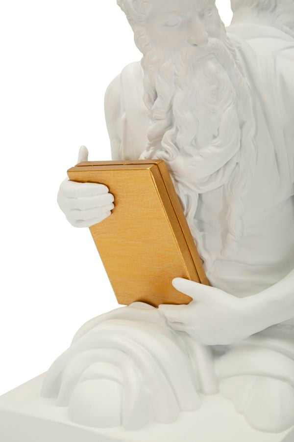 Poseidon Figuren Buchstützen Set Antik Klassisch Dekoobjekt 25 cm