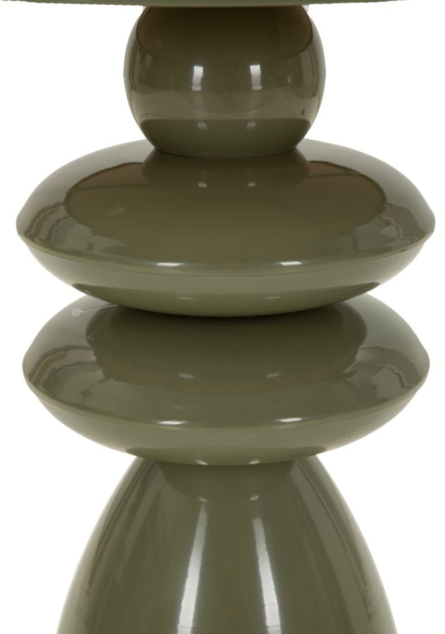 Beistelltisch Seoul rund grün 49 cm