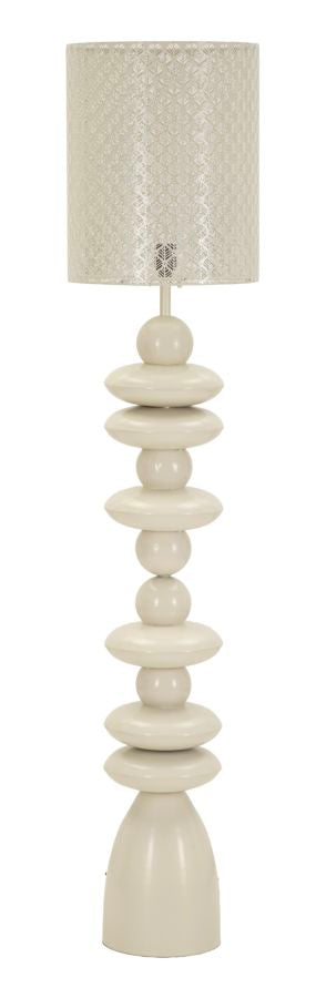 Stehlampe Seoul aus Eisen creme 160 cm