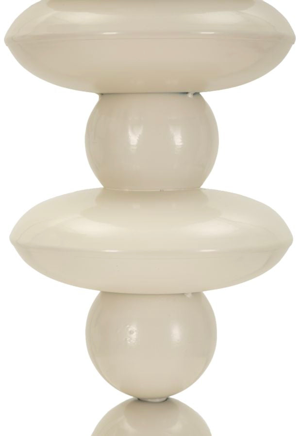 Stehlampe Seoul aus Eisen creme 160 cm