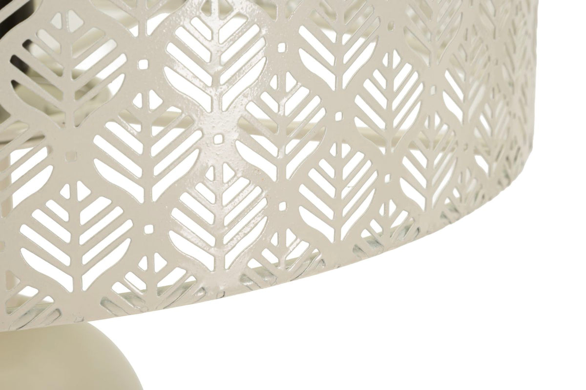 Stehlampe Seoul aus Eisen creme 160 cm