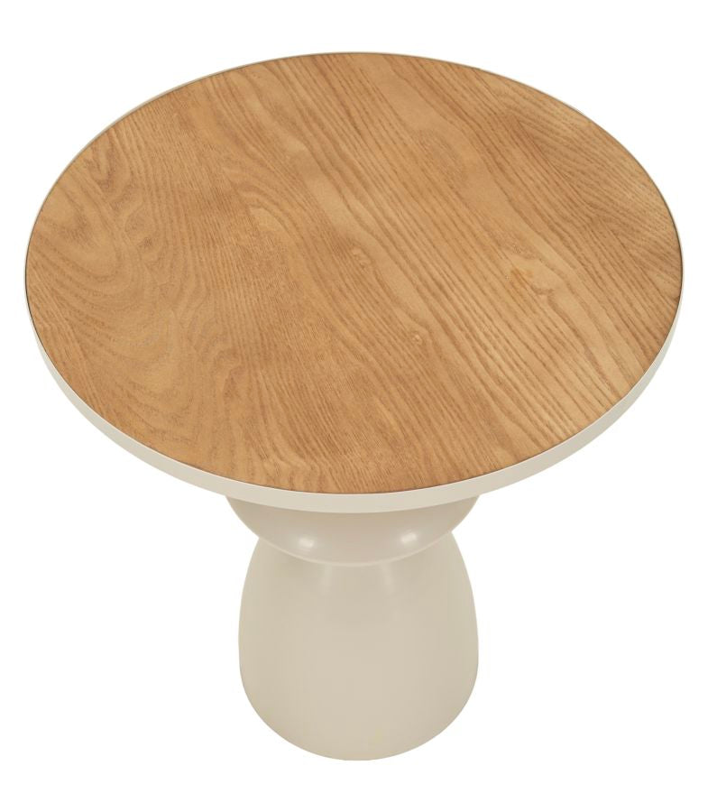 Beistelltisch Seoul rund creme 49 cm