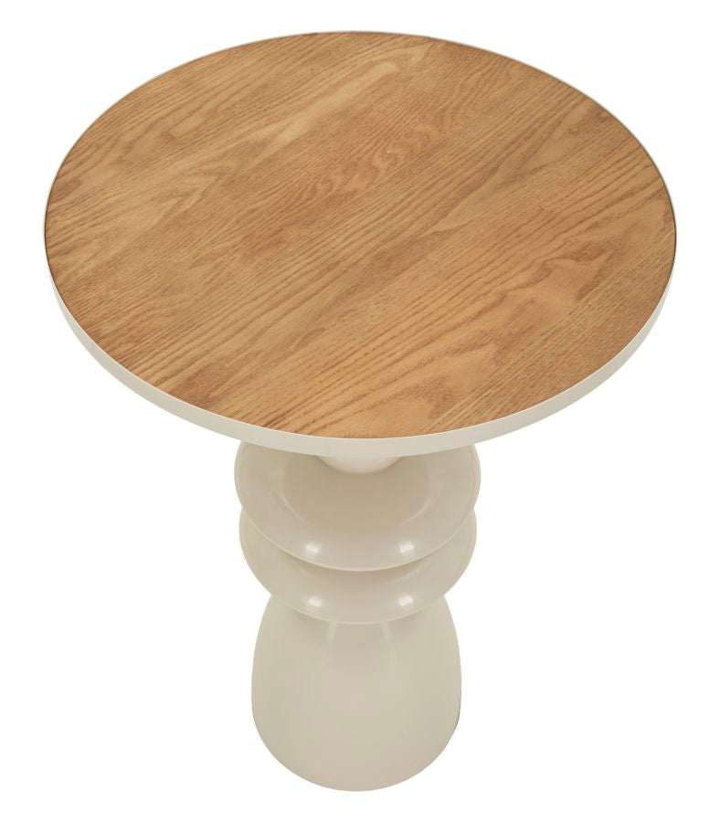 Beistelltisch Seoul rund creme 63 cm