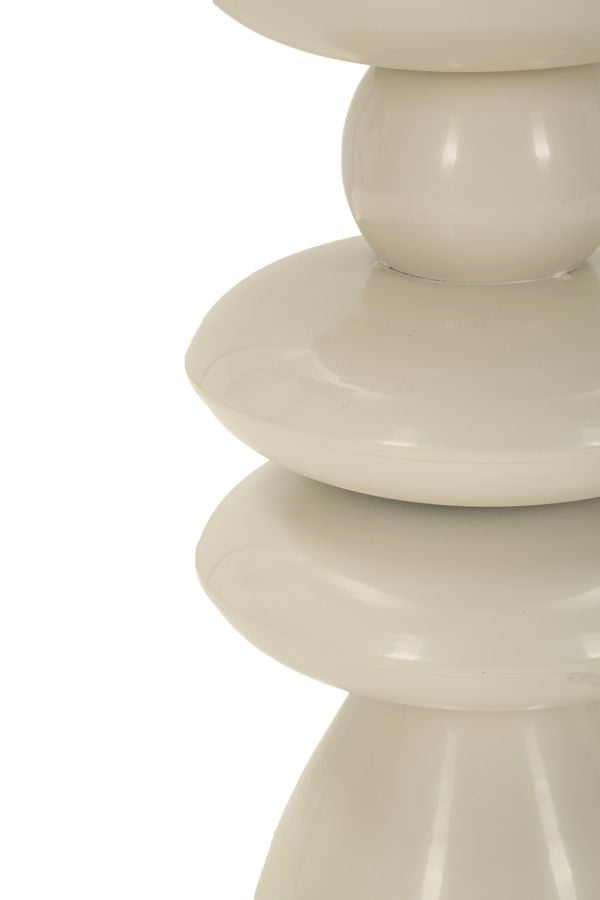 Beistelltisch Seoul rund creme 63 cm
