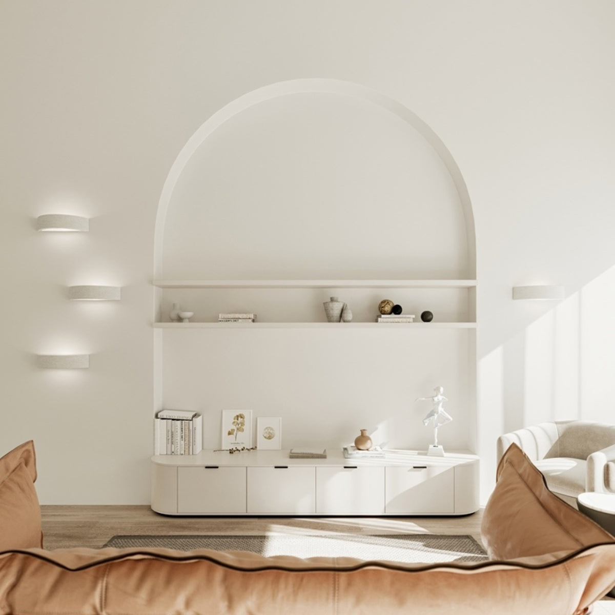 Ceramic wall light ATENA