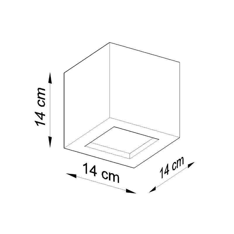 Ceramic wall light LEO